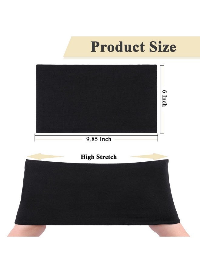 إكستريند عصابات رأس واسعة من XTREND للنساء، 6 قطع، عمامة كبيرة جدًا، عصابة رأس عصرية قابلة للتمدد، عصابة شعر بوهو، عصابة شعر رياضية للجري والتمرين، إكسسوارات للبنات (أسود، قهوة، أخضر عسكري، أبيض، وردي، أزرق) - Image 3