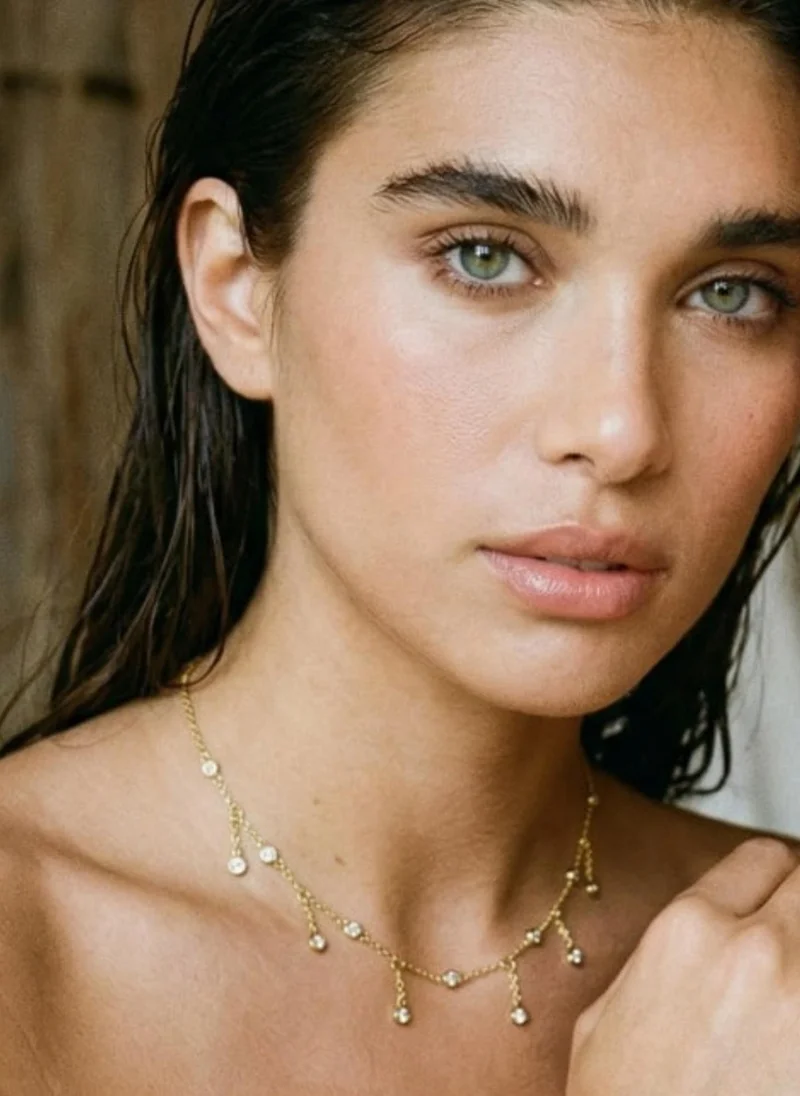 Necklace w/stones