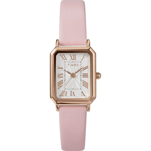 TIMEX Trend White Rectangle Dial Analog Women's Watch - TW2Y011007I - Image 1