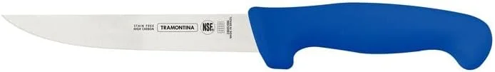 ترامونتينا 6-Inch Professional Boning Knife with Blue Handle