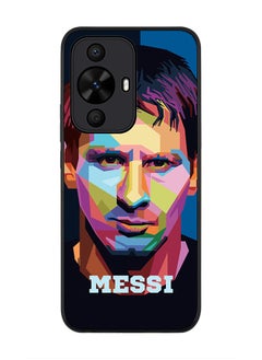 Stylizedd Rugged Black edge case for Huawei nova 12s / Huawei nova 11/ Huawei nova 12 Lite 4G, Slim fit Case Flexible Anti Drop TPU Gel Thin Cover - Poly Messi  - Image 1