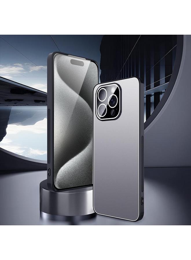 Zaboon Case For iPhone 13 Pro Ice Aluminum Metal Explosion-proof Frosted Phone Case - Image 2