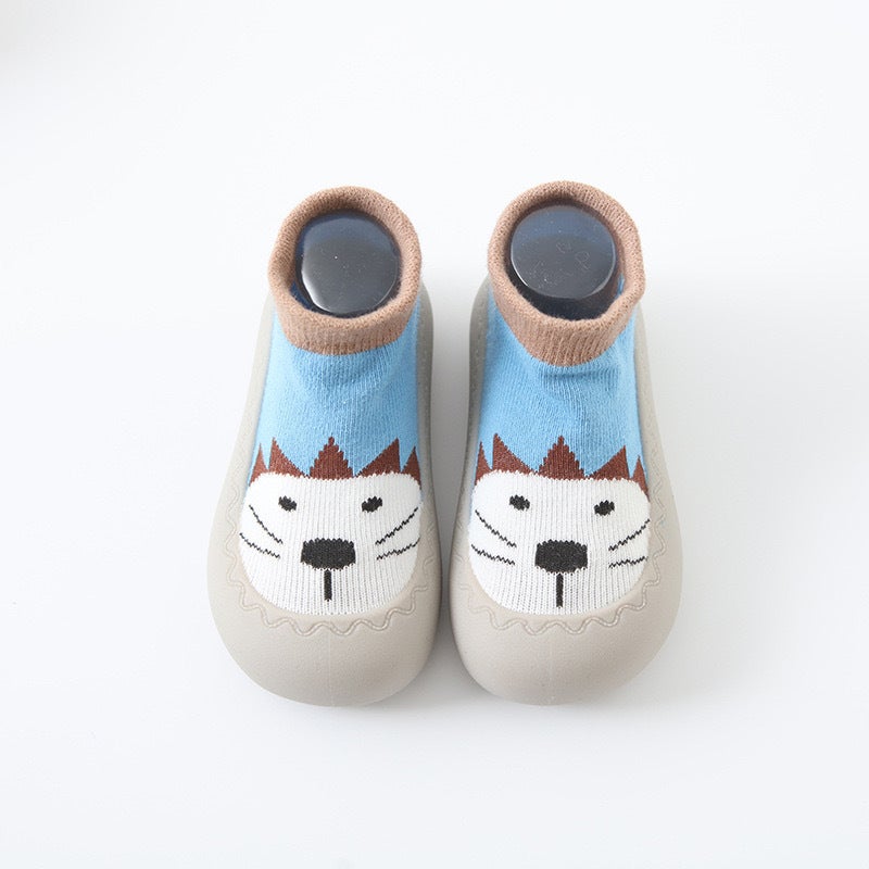 New Soft Bottom Baby Shoes Floor Socks Toddler Non-Slip Baby Shoes Home Cartoon Animal Socks Shoe Cover Feet - Image 1