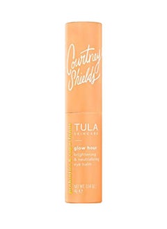 TULA Skin Care Glow Hour Brightening & Neutralizing Eye Balm | Dark Circle Under Eye Treatment, Instantly Hydrate and Brighten Undereye Area, Portable and Perfect to Use On-the-go | 0.14 oz.