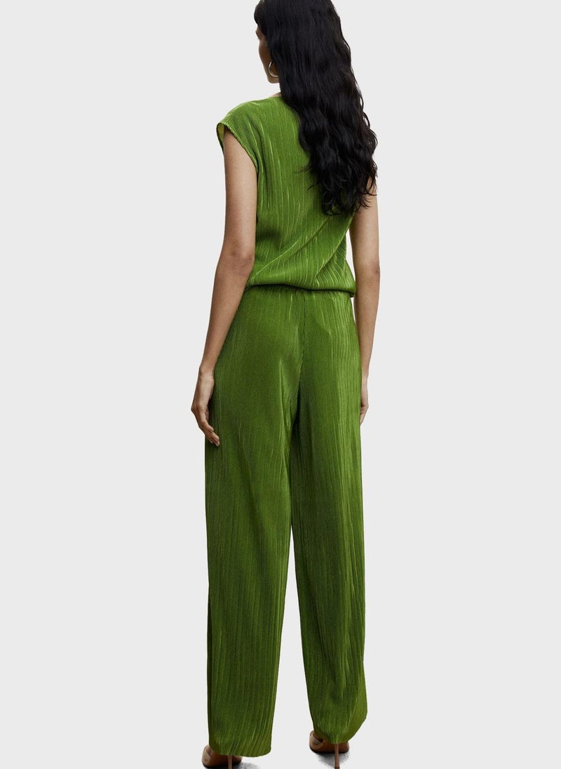 MANGO - Wide Leg Pants - Image 1