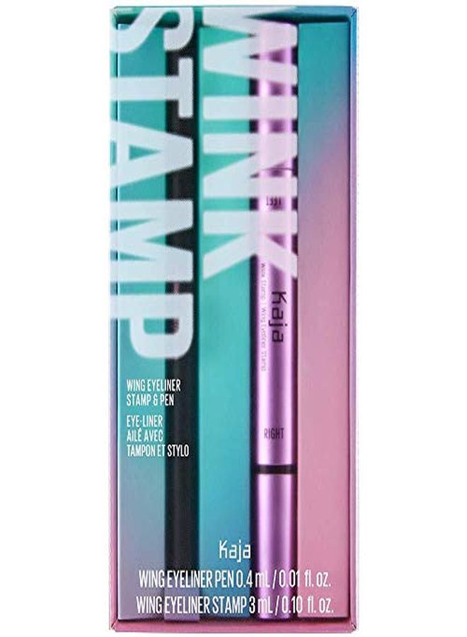 KAJA Wink Stamp | Wing Eyeliner Stamp & Pen | Crueltyfree, Vegan, Parabenfree, Phthalatesfree, Kbeauty - Image 1