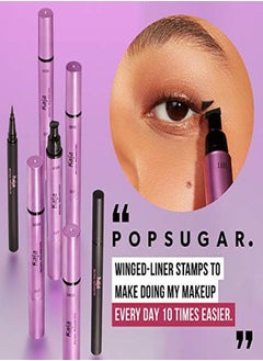 KAJA Wink Stamp | Wing Eyeliner Stamp & Pen | Crueltyfree, Vegan, Parabenfree, Phthalatesfree, Kbeauty  - Image 5