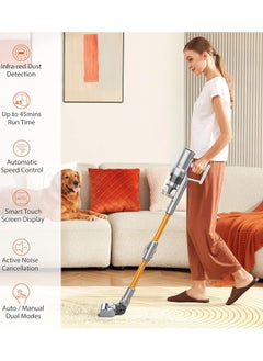 Airbot Cordless Vacuum Cleaner,4 in 1 Vacuum Cleaner with LED Display,Brushless Motor 27Kpa Powerful Suction, Lightweight Handheld Vacuum for Hard Floor Carpet  - Image 5
