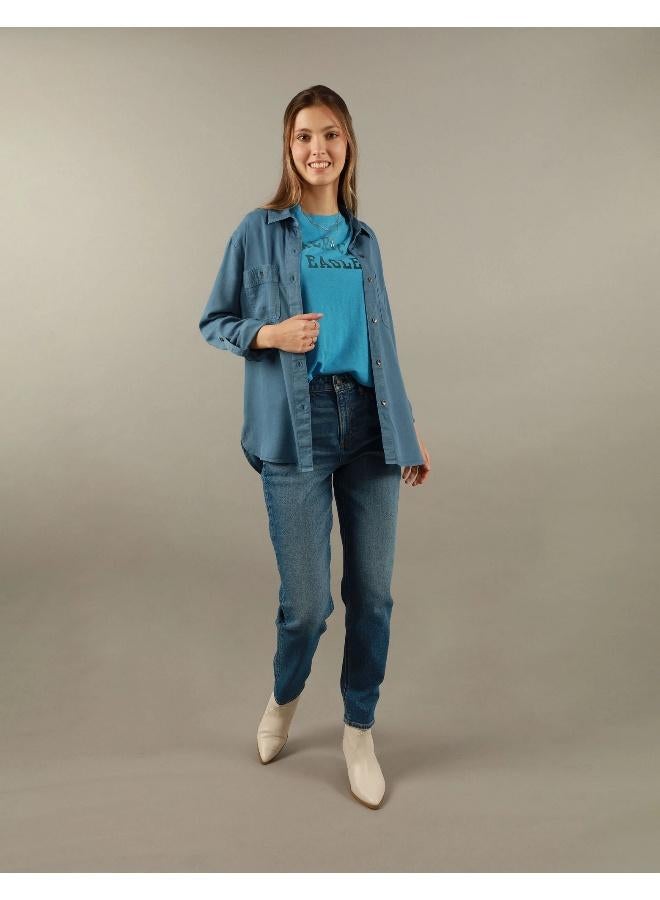 امريكان ايجل Pocket Detail Button Down Shirt  - Image 1