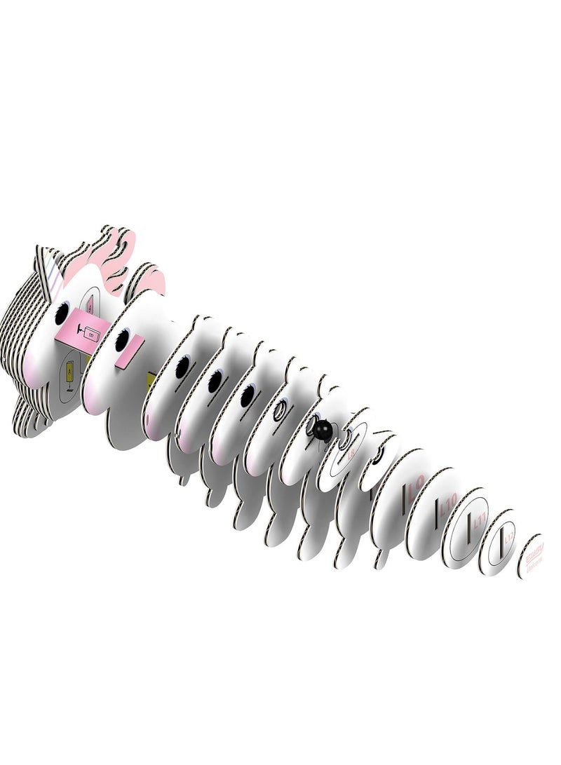 EUGY 3D Unicorn Puzzle - Magical and Creative DIY Craft Kit for All Ages - Image 4