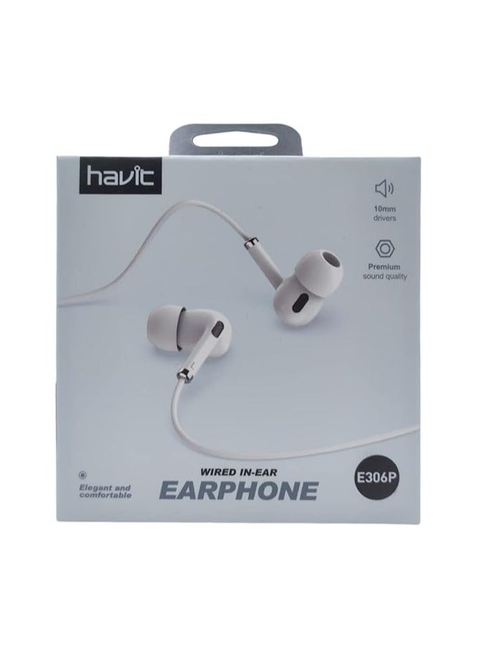 Havit E306P Wired In-Ear Earphone