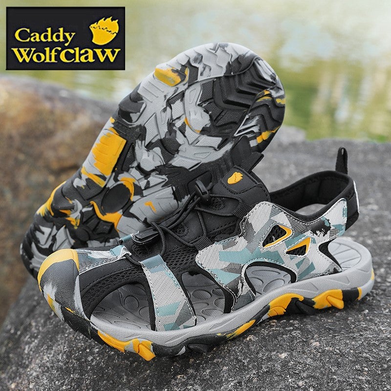 Brand Kidsren'S Sandals Boys Summer Breathable Boys Teenagers Junior High School Students Baotou Beach Shoes Trendy - Image 2