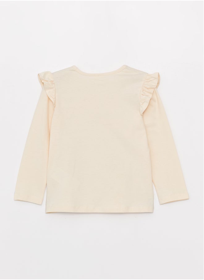 LC WAIKIKI Poncho Crew Neck Printed Baby Girl T-shirt  - Image 2