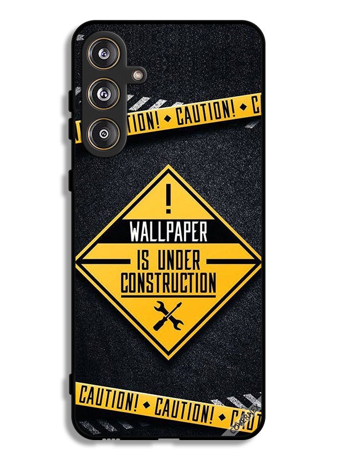 Covernex Samsung Galaxy M55 5G Protective Case Cover Wallpaper Is Under Construction - Image 1