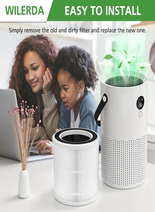 WILERDA 2 Pack Replacement Filters ONLY Compatible with Proton Pure Air Purifier, 3-Step Filtration System, Efficient Air Filter, NOT for Any Other Models - Image 4