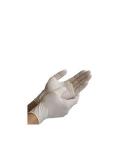 LATEX Latex gloves - Latex gloves to prevent infection transmission because they form an insulating layer between the hands and external surfaces. Box of 100 pieces  - Image 4