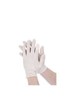 LATEX Latex gloves - Latex gloves to prevent infection transmission because they form an insulating layer between the hands and external surfaces. Box of 100 pieces  - Image 2