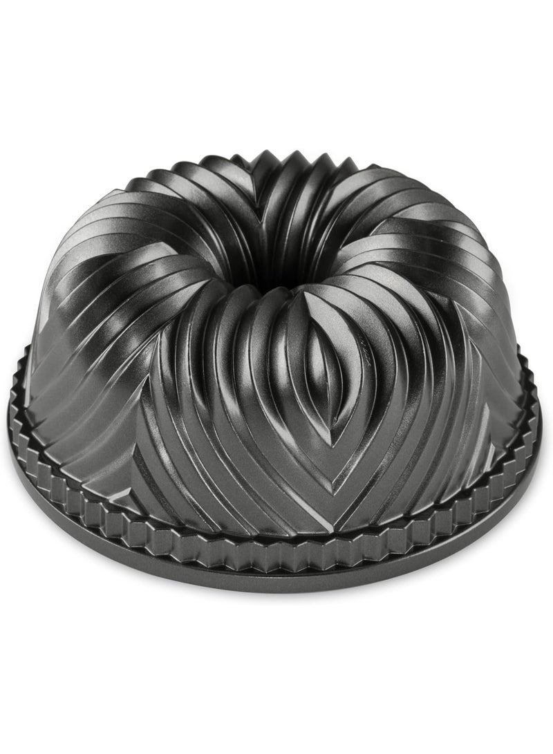 Nordic Ware Bavaria Bundt Pan, 10-Cup, Graphite - Image 4