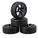 Share Goo 4Pcs ShareGoo OD62mm Hard Plastic RC Drift Car Tires Wheel Rims 12mm Hex Tyre Compatible with Traxxas HSP Tamiya HPI Kyosho 110 Drift Drifting RC Car - Image 3