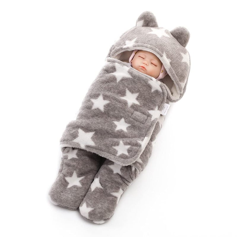 BRANDONN New born Baby Blanket Swaddle Wrapper Blanket for babies cum baby sleeping bag - Image 1
