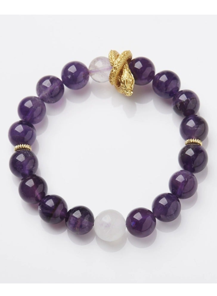Jiu Zi Li Huo Luck Amethyst Bracelet - Image 2