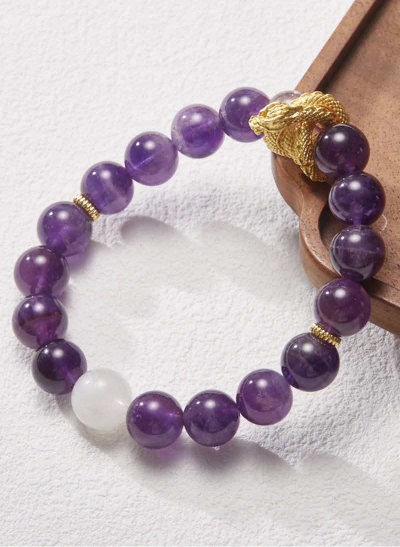 Jiu Zi Li Huo Luck Amethyst Bracelet - Image 3