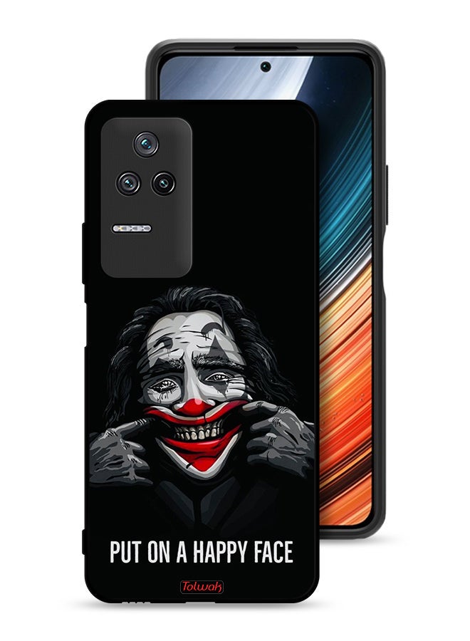 Tolwak Xiaomi Redmi K40S Protective Case Cover Put On Happy Face - Image 1