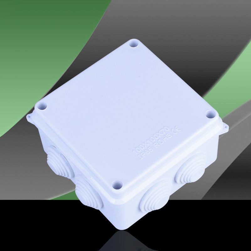 Outdoor Plastic Waterproof Junction Box Abs Waterproof Box Cable Monitoring Junction Box Sealed Terminal Distribution Box - Image 4