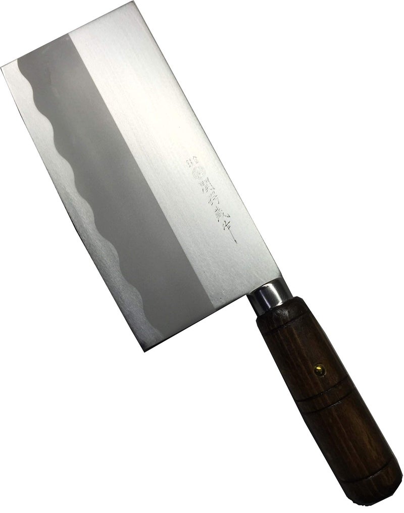 JapanBargain JapanBargain 1564, Chinese Chopping Knife Japanese Butcher Knife High Carbon Stainless Steel Kitchen Cleaver chef knives with Wooden Handle for Home and Restaurant, Made in Japan  - Image 1