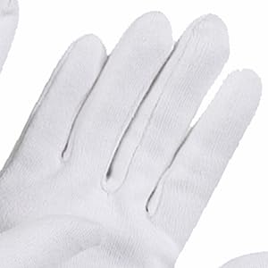 omtex Cricket Batting and Wicket Keeping Inners Gloves White Washable and Reusable, Highly Absorbent, Durable Cotton Fabric - Academy - Image 4