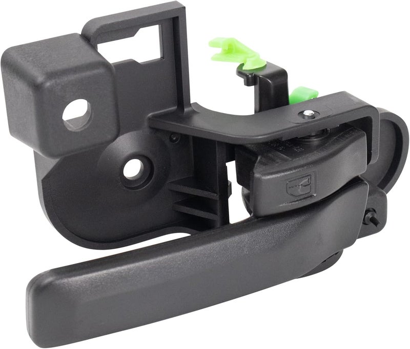 TRQ Front Left Rear Interior Door Handle Black Compatible with 2011-2016 Jeep Wrangler - Image 3