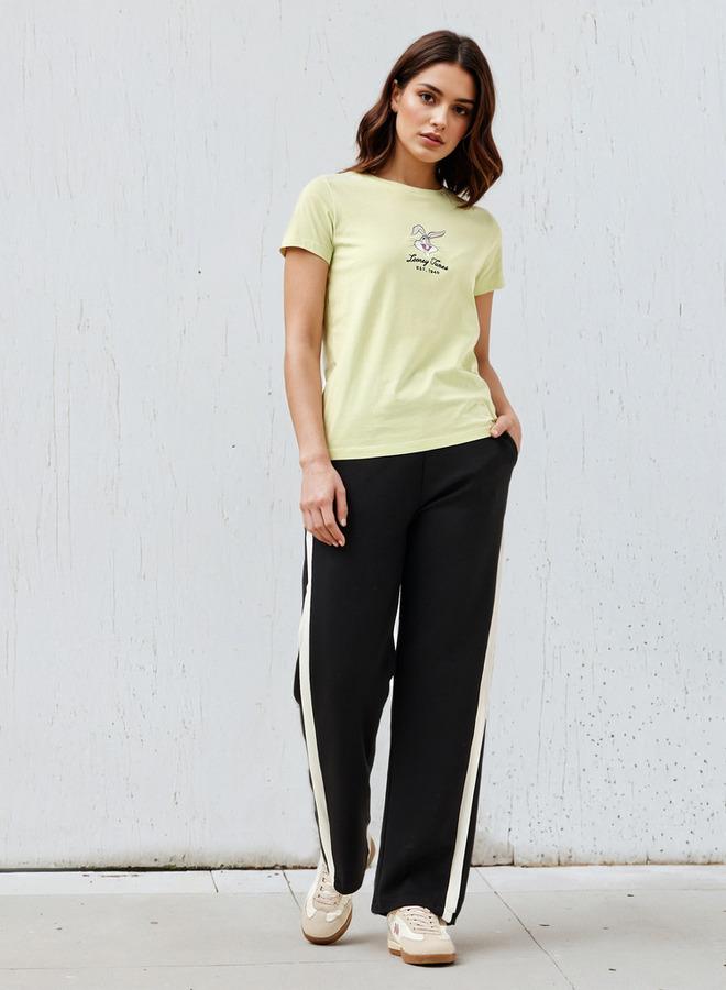 SP Characters Looney Tunes Print Crew Neck T-shirt - Image 2