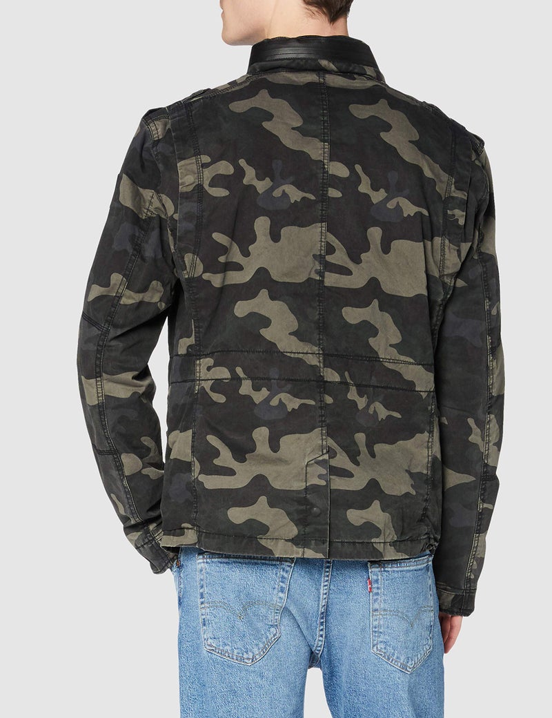 Brandit Britannia Jacket Dark Camo Size XL - Image 2