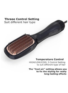 IONIC Professional Hair Dryer 1200W, High-Power Blow Dryer for Fast Drying, Ionic Technology for Frizz-Free Hair, Lightweight, Ergonomic Design for Salon-Quality Results at Home  - Image 3