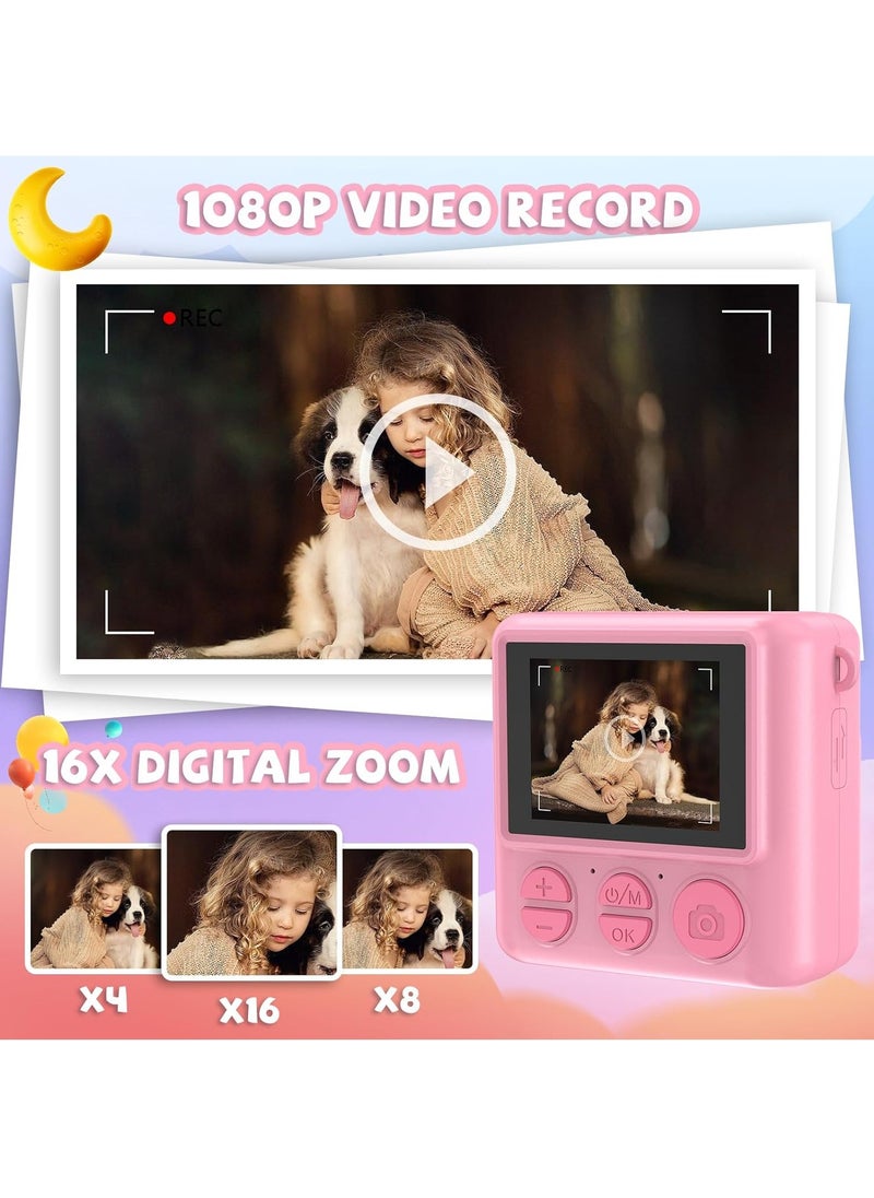 Generic Kids Camera Instant Print - HD Digital Video, 32GB SD Card, Portable Toy for Girls & Boys Age 3-12, Christmas Birthday Gifts  - Image 3
