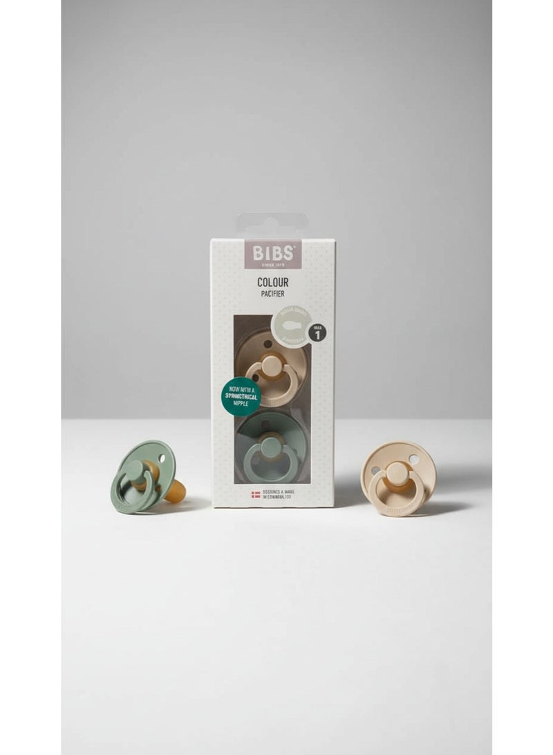 بيبس لهاية BIBS ذات حلمة متماثلة للأطفال من عمر 0 ​​أشهر فما فوق - Image 1