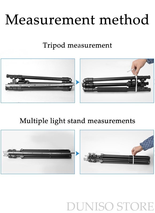 Arabest Tripod Carrying Bag with Shoulder Strap Wear Resistant Zipper Closure Portable Camera Accessory Cylinder Shape Lens Bag Protection Shockproof for Light Stands Boom Stand and Tripod  - Image 1