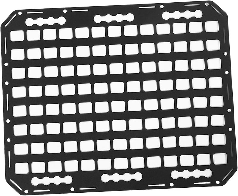 Zerodis Vehicle Molle Panel Cargo Racks with Sandblasted Finish Versatile Organizer for SUVs and Trucks Vehicle Molle Panel Aluminum Storage Board Other Vehicles - Image 5