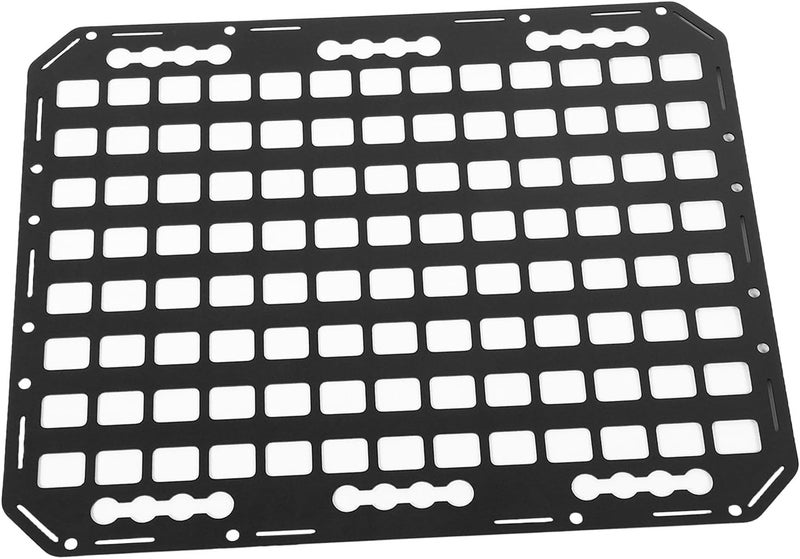 Zerodis Vehicle Molle Panel Cargo Racks with Sandblasted Finish Versatile Organizer for SUVs and Trucks Vehicle Molle Panel Aluminum Storage Board Other Vehicles - Image 1