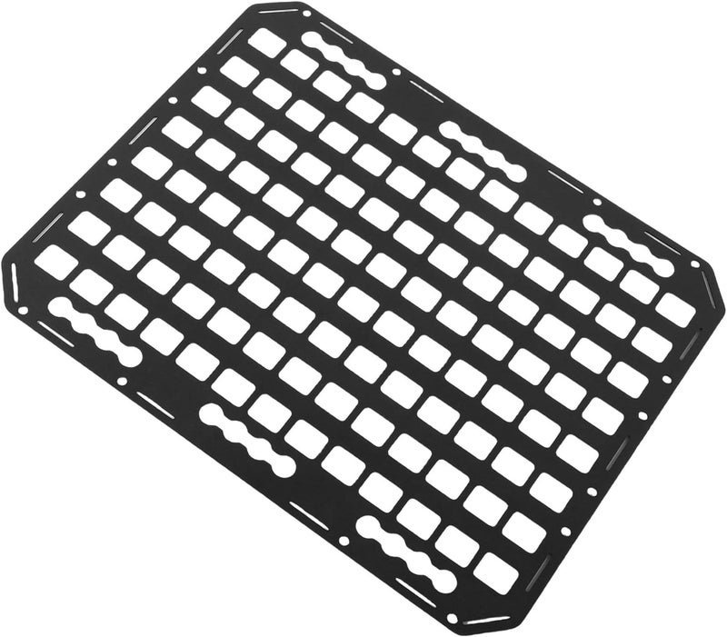 Zerodis Vehicle Molle Panel Cargo Racks with Sandblasted Finish Versatile Organizer for SUVs and Trucks Vehicle Molle Panel Aluminum Storage Board Other Vehicles - Image 4