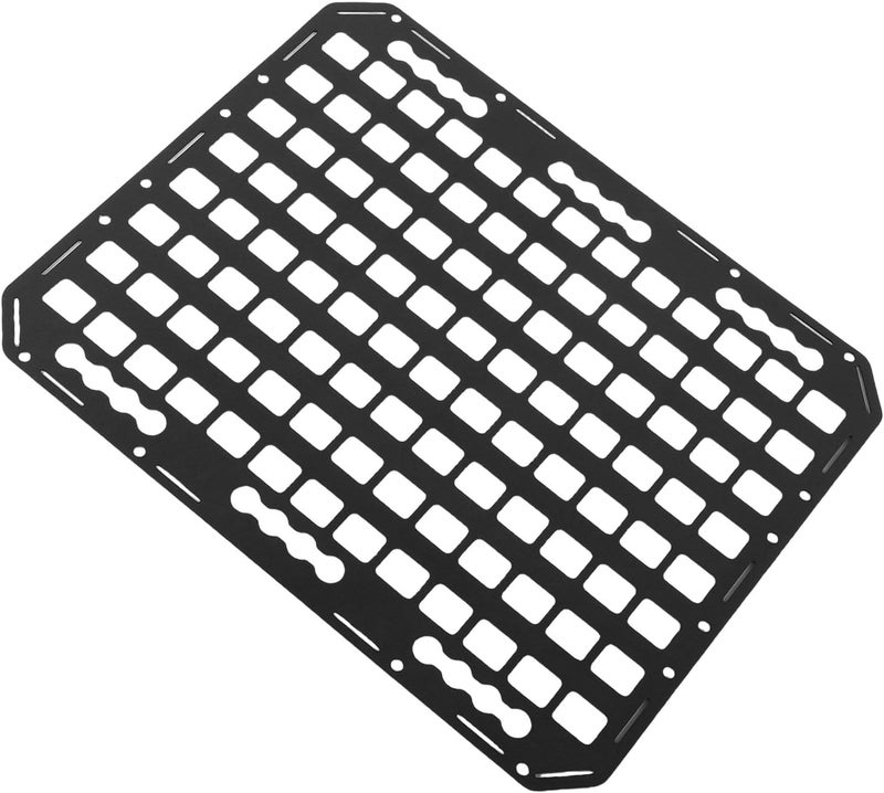 Zerodis Vehicle Molle Panel Cargo Racks with Sandblasted Finish Versatile Organizer for SUVs and Trucks Vehicle Molle Panel Aluminum Storage Board Other Vehicles - Image 3