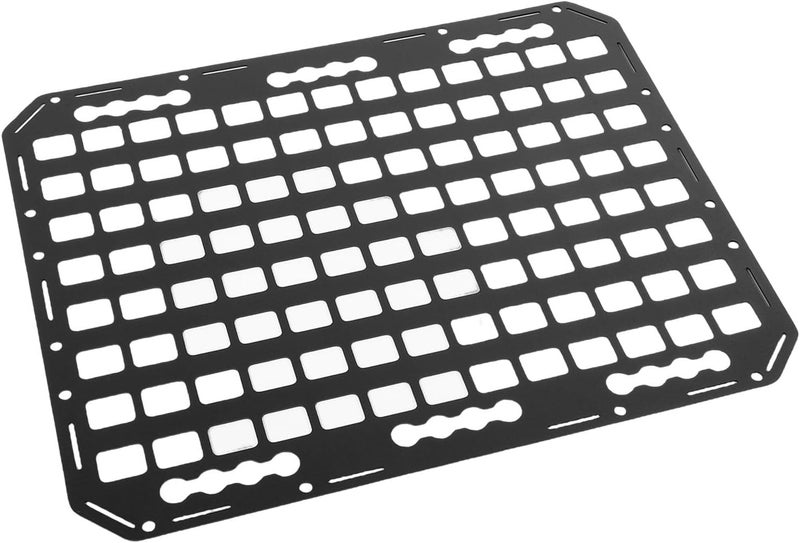 Zerodis Vehicle Molle Panel Cargo Racks with Sandblasted Finish Versatile Organizer for SUVs and Trucks Vehicle Molle Panel Aluminum Storage Board Other Vehicles - Image 2