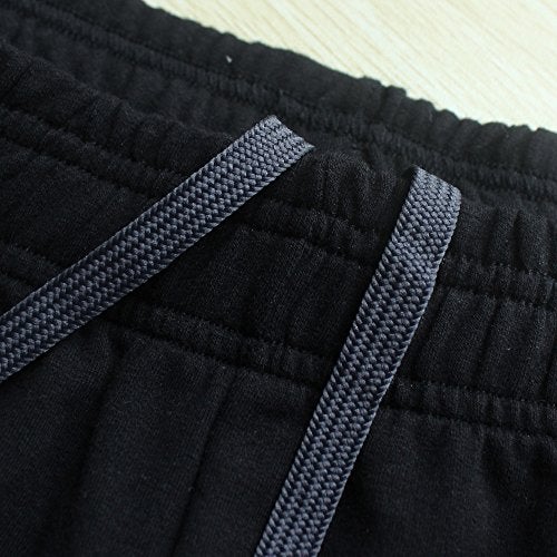 palglg Mens Bodybuilding Workout Shorts 5" Inseam with Pockets PLN Black 2XL - Image 5