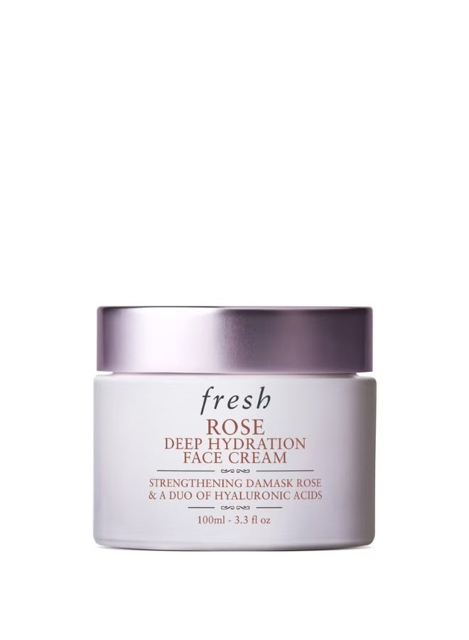 Fresh Rose Deep Hydration Face Cream 100ml - Image 1