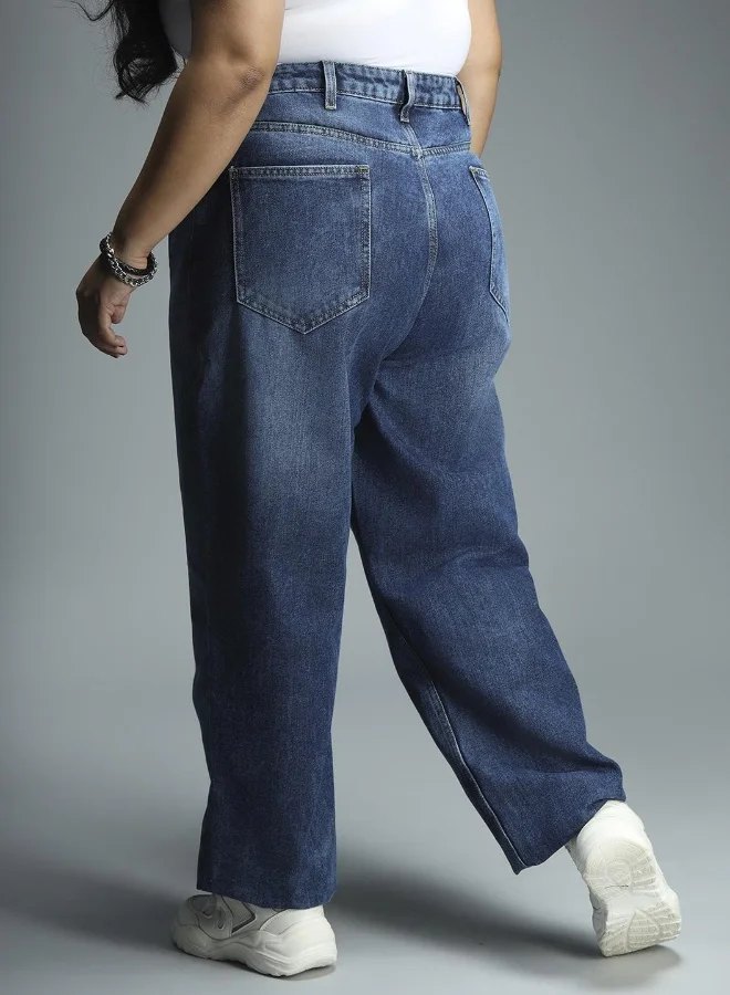 HIGH STAR women Indigo Jeans
