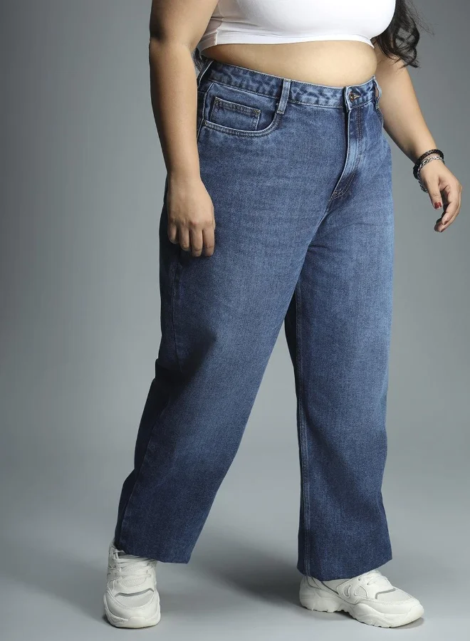 HIGH STAR women Indigo Jeans