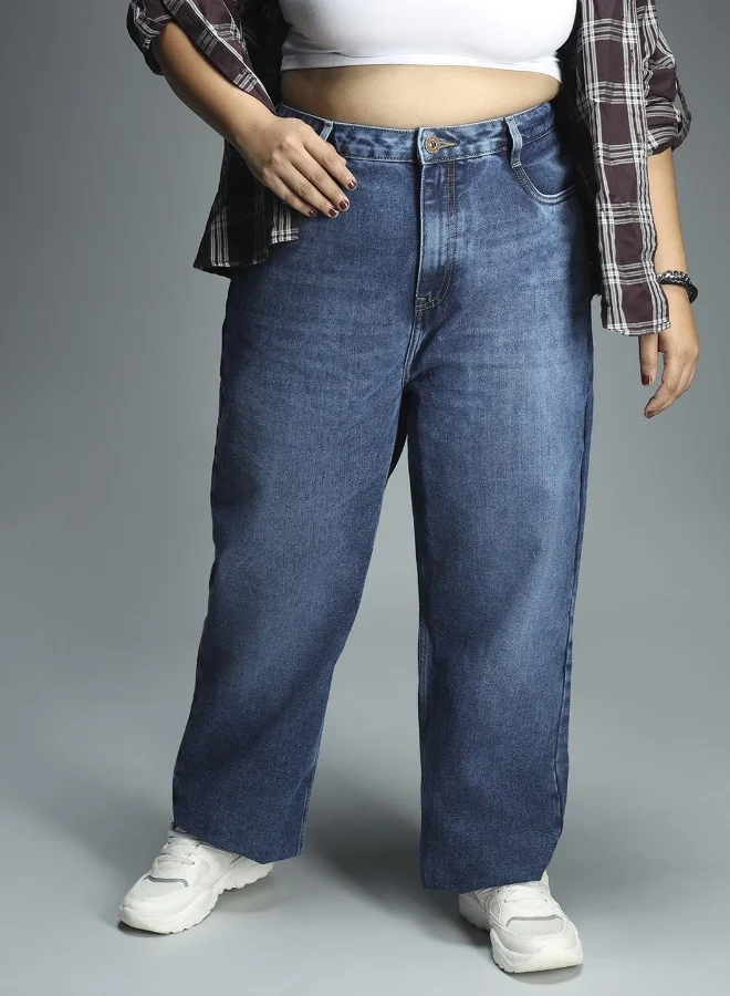 HIGH STAR women Indigo Jeans