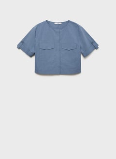 MANGO Allegra-H Pocket Detailed Top  - Image 5