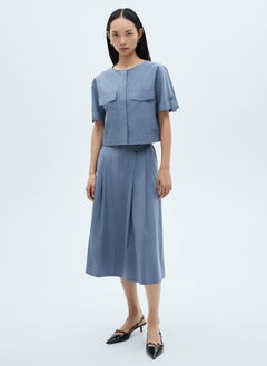 MANGO Allegra-H Pocket Detailed Top  - Image 4