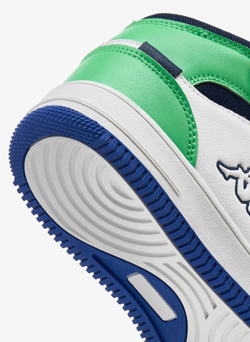 كابا سنيكرز أولاد بألوان متداخلة وقصة عالية مع إغلاق بشريط لاصق - Image 5